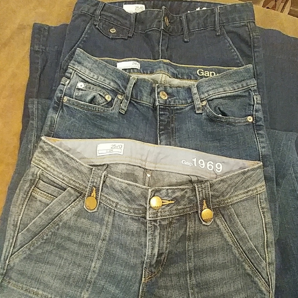 Gap flare jeans